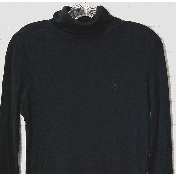 Ralph Lauren Sport Turtleneck Shirt Dress Small Long Sleeve Preppy Minimalist - Picture 3 of 9